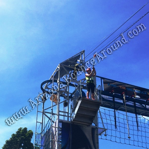 Portable zip line rental Phoenix Arizona